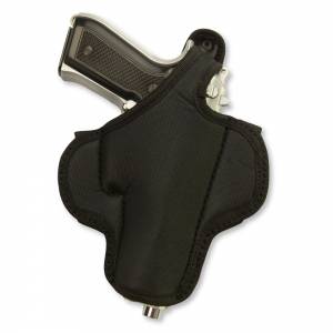 Cebeci Black Leather RH OWB Belt Holster for S&W LADYSMITH 1-7/8" and 2-1/8" 